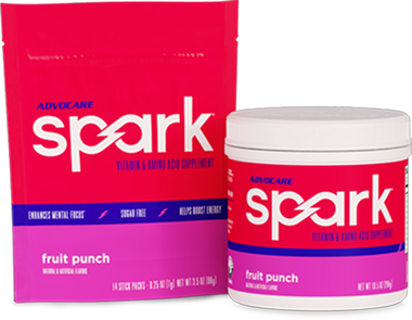 Spark Fruit Punch Canister and Stick Pack